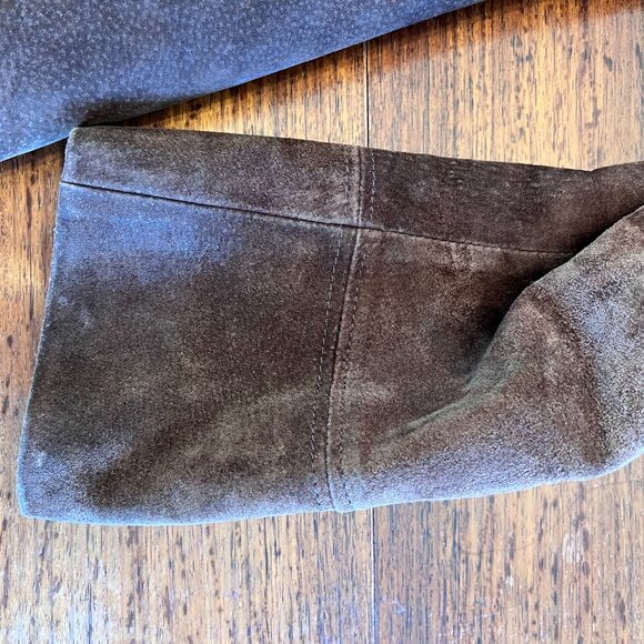 Alfred Suede and Shearling Collared Jacket - Picture 9 of 16